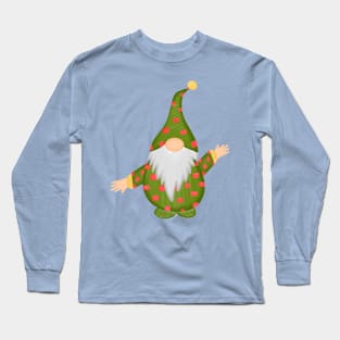 Cute dancing gnome Long Sleeve T-Shirt